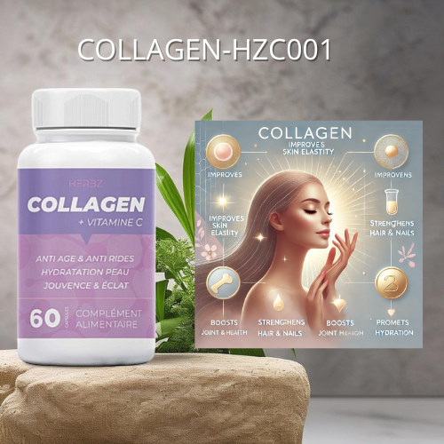 كبسولات الكولاجين البحري (60 كبسولة) COLLAGEN-HZC001