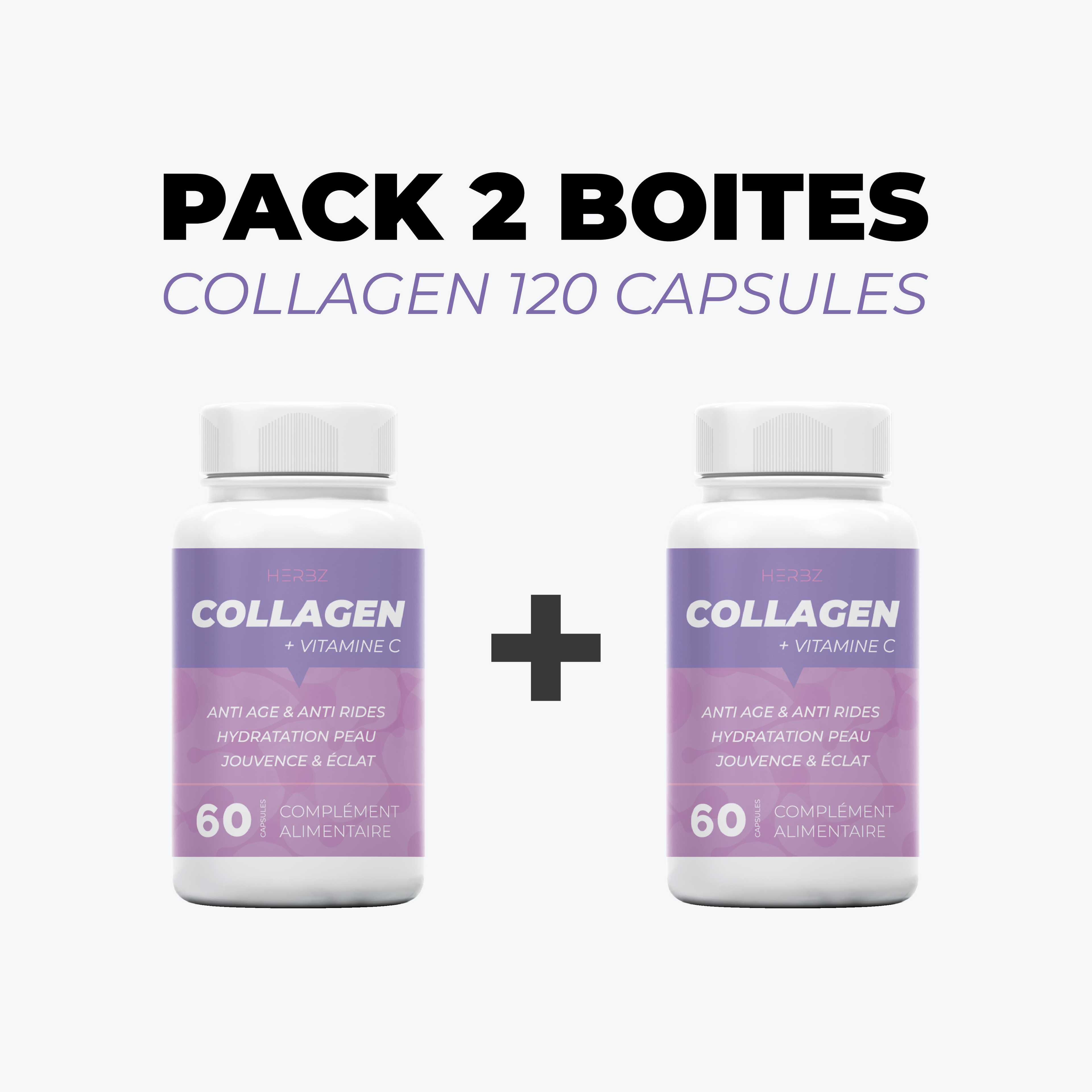 PACK 2 BOITES COLLAGEN MARIN (120 CAPSULES)